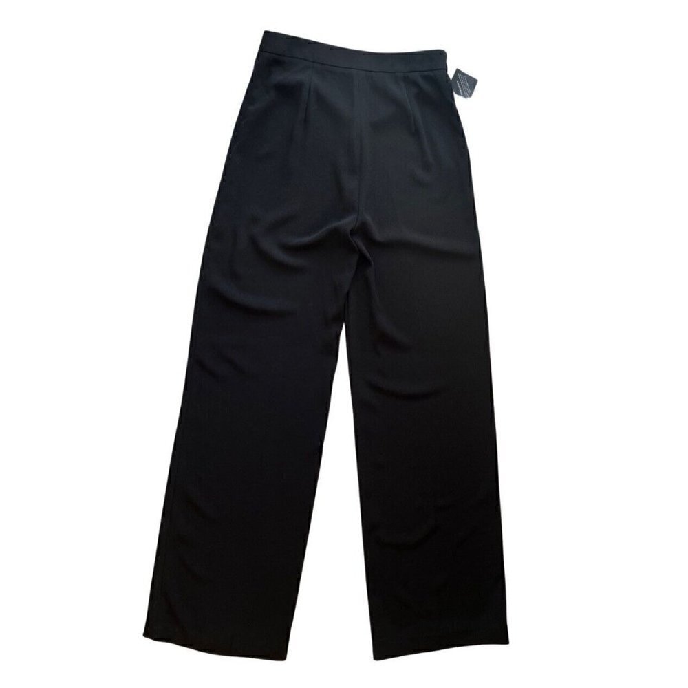 Nasty Gal Black Wide Leg High Waist Palazzo Pants Size S - Picture 12 of 14